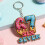 1 Set Acrylic Keychain 67 Digit Backpack Charm With Matching-1 2