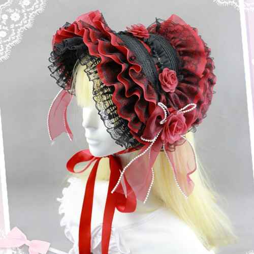 Accessoires gothiques Anime bandeau filles accessoires de-Rose 2
