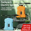 Handheld Electric Sprayer Including Battery For Easy-Orange 7