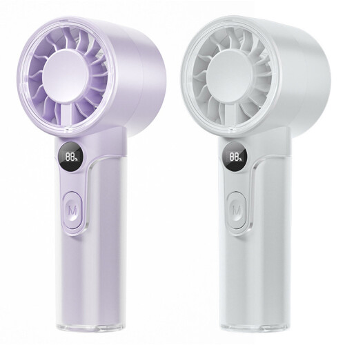Mini Handheld Fan with 100 Adjustable Speed Quiet USB-Purple 2