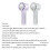 Multifunctional Desk Fan Low Noise Operation Small-White 2
