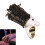 Elegant Adjustable Zebras Head Ring With-Color stripes 3