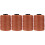 Cordes Cirées Erhu Réparation Accessoire Couleur Marron Solide 3