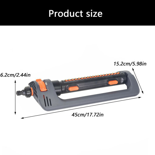 Heavy Type Rotating Lawn Sprinkler Head Advanced Automatic 2