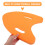 2Pcs Orange Eva Kickboard Swim Float Lightweight Swimming Training Aid 9