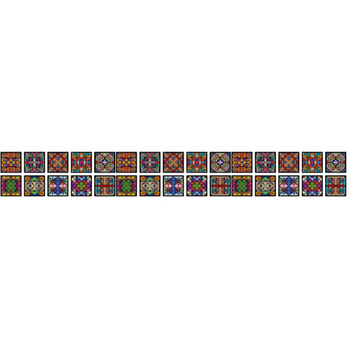 30Pcs Peel and Stick Kitchen Backsplash Tile Wallpaper Assorted Color 2