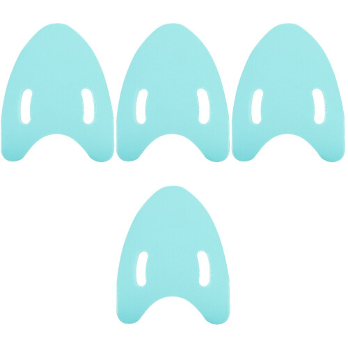 4Pcs Light Green Eva Kickboards Swim Training Aid Floats for Beginners 1