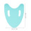 4Pcs Light Green Eva Kickboards Swim Training Aid Floats for Beginners 8