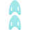 2Pièces Flottante Eva Pour Natation Entraînement 4