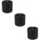 3Pcs Durable Rubber Rolling Stool Wheels for Garden Seat Use 8