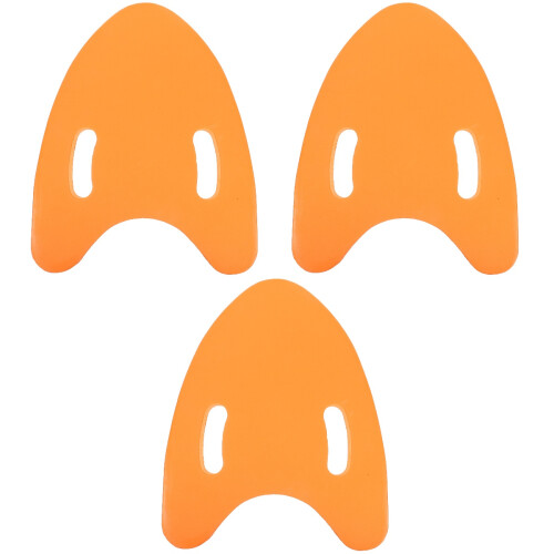 3Pcs Lightweight Eva Kickboard Swim Float Orange for Swimming Practice 1