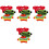 12Pcs Delicate Woolen Reusable Doll Clothes Bear Dress Set 2