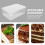 6Pcs Plastic Clear Dessert Holders for Tiramisu Cake Mousse with Lids 5