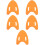 5Pièces Float De Natation Orange Eva Pour Swim Training Débutants 6