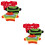 6Pcs Reusable Doll Sweaters Cute Bear Doll Dress-Up 5
