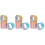 12Rolls Self-Adhesive Bright Color Colored Ball Tapes for Creative DIY 3