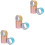 12Rolls Self-Adhesive Bright Color Colored Ball Tapes for Creative DIY 4