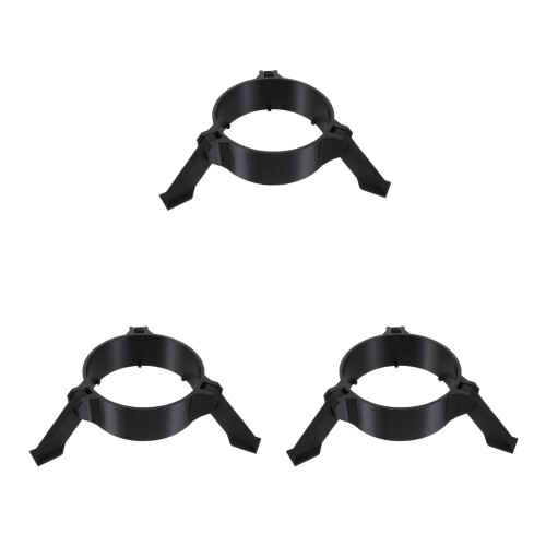 3Pièces Support Rond Réglable En Pet Noir Pour Rangement Flèches Arc 1