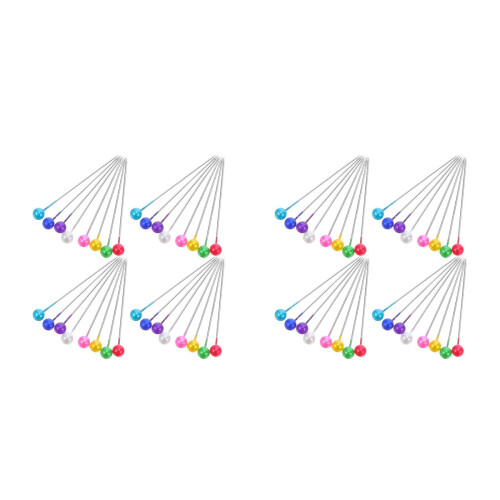 Épingles Droites Multicolores Tête Pour Couture 2