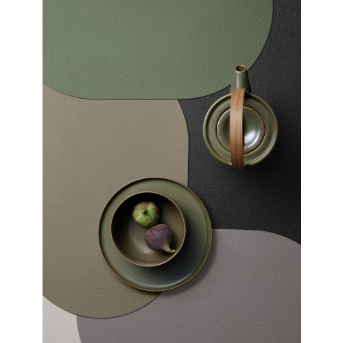ASA Tischset Oval Ermerald 49,5x33cm