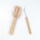 4 Prongs Wood Knitting Fork with Curved Tip Knitting Hook Large 5
