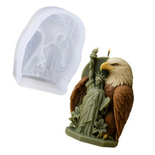 Flexible Silicone Angel Figure Candle Mould for DIY Craft And