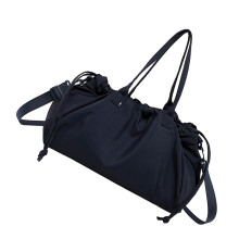 Casual Folded Bucket Purse Large-Blue (30cm