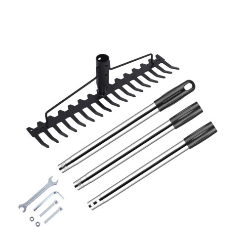 Flexible 17 Tooth Rustproof Lawn Tool Featuring Strong-3 1