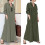 Comfortable Polyester Hijab Friendly Long Robe Long-Black L 4