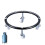 Gas Cylinder Base Movable Gas Cylinder Base Storage-Black 1