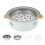 Lightweight Iron BBQ Grill With Rapid Heating Technology-White 1