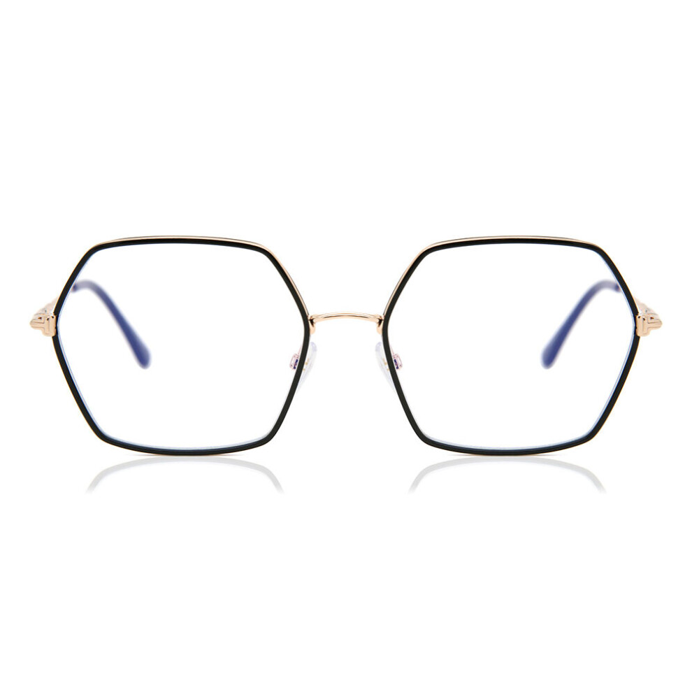 Tom Ford Ft5615-B 001 - Block Women New Eyeglasses Blue/Light