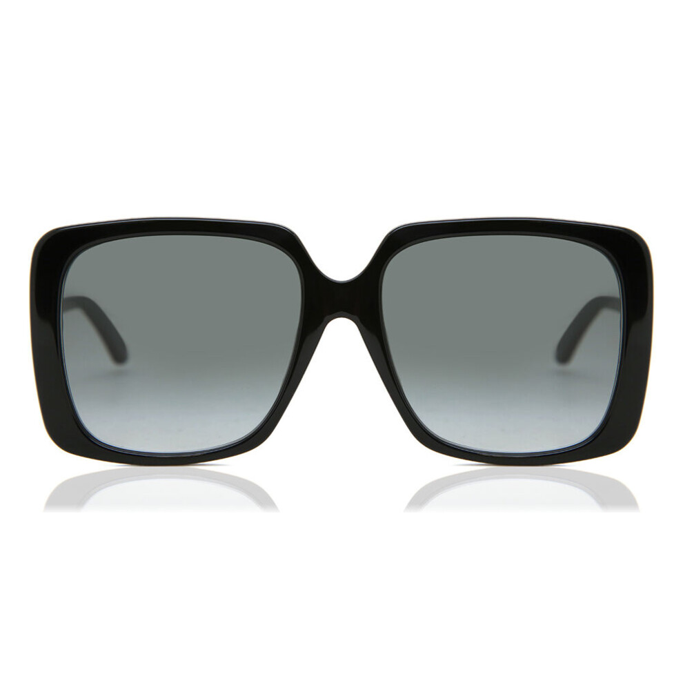 Gucci Gg0728sa Asian Fit 001 Women New Sunglasses Black