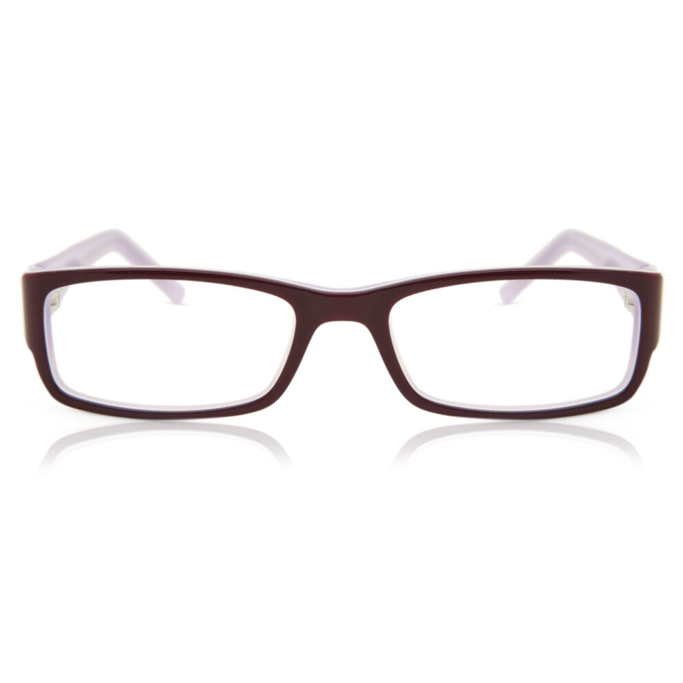 Smartbuy Collection Full Rim Rectangle Purple Hannah A167d Women Eyeglasses