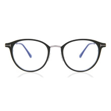 Tom Ford FT5528-B 001 Blue-Light Block Unisex New Eyeglasses