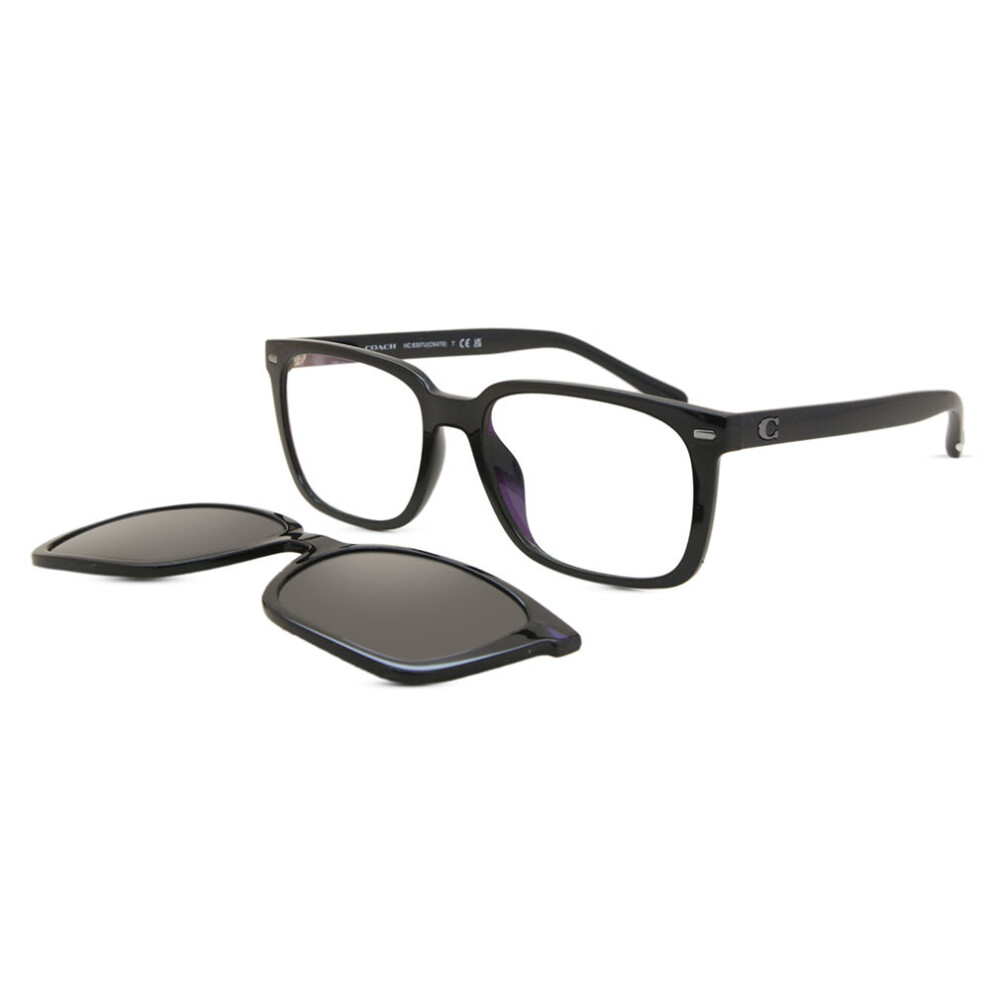 Coach Hc8357u Ck470 With Clip-On Asian Fit 500287 Men New Eyeglasses