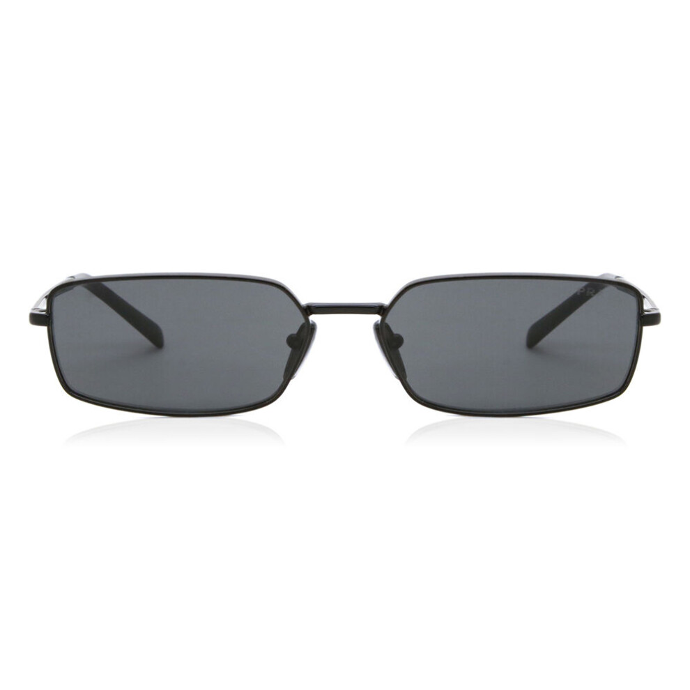 Prada Black/Dark/Grey Sunglasses Pra60s 1Ab5s0 - Image 3