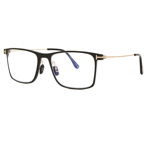TOM FORD Tom Ford FT5865-B 002 Blue-Light Block Men New Eyeglasses 2