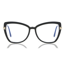 Tom Ford FT5882-B 005 Blue-Light Block Women New Eyeglasses