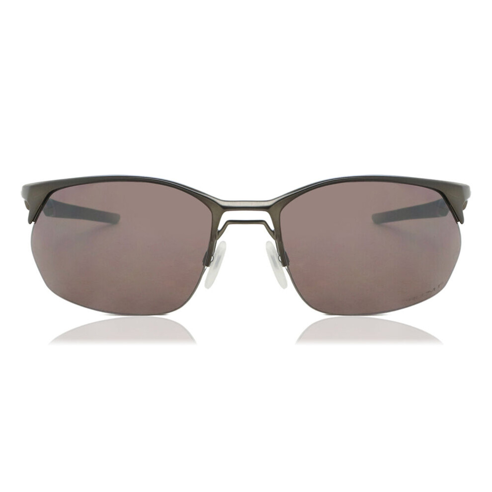 Oakley Oo4145 Wire Tap 2.0 Polarized 414505 Men New Sunglasses Grey