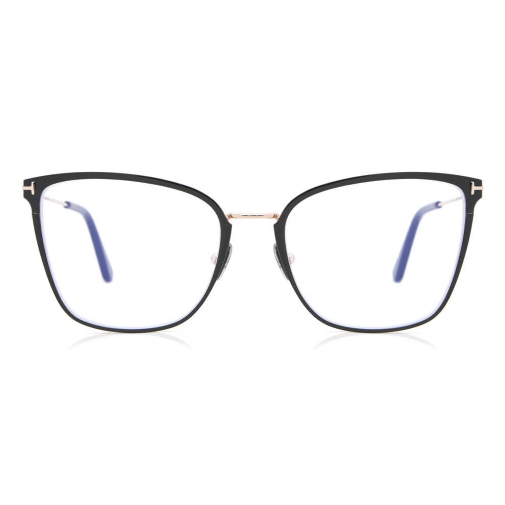 Tom Ford Ft5839-B 001 Blue-Light Block Women New Eyeglasses