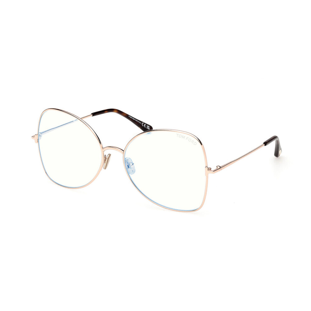 Tom Ford Ft6049-B 028 Blue-Light Block Women New Eyeglasses