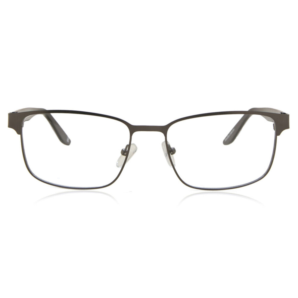 Smartbuy Collection Full Rim Rectangle Matte Gunmetal Marlou 883B Men Eyeglasses