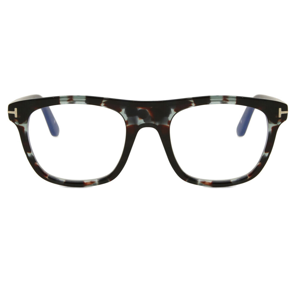 Tom Ford Ft5939-B 055 - Block Men New Eyeglasses Blue/Light