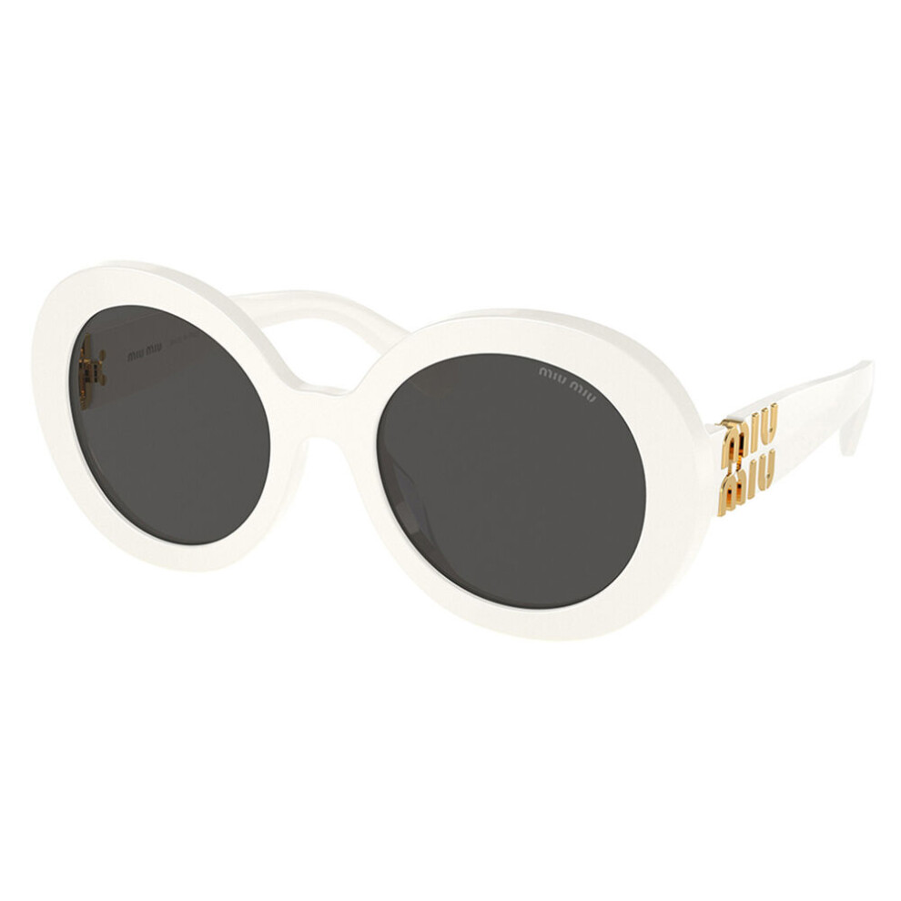 Miu Miu Mu11ys Asian Fit 1425S0 Women New Sunglasses White