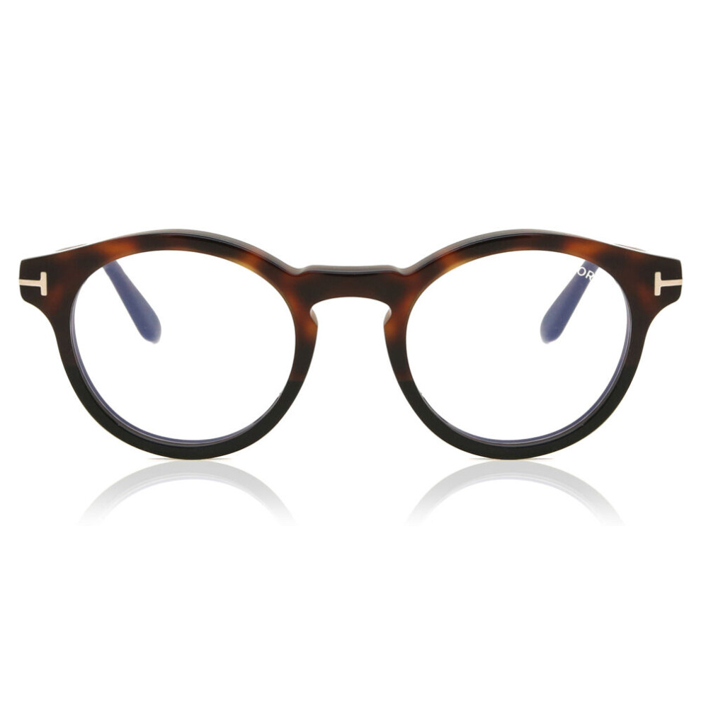 Tom Ford Ft5887-B 005 - Block Unisex New Eyeglasses Blue/Light