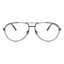 Tom Ford FT5829-B 001 Blue-Light Block Men New Eyeglasses