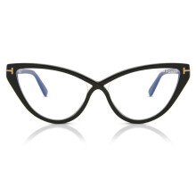 Tom Ford FT5729-B 001 Blue-Light Block Women New Eyeglasses