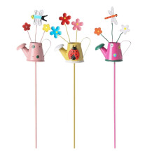 3 Pieces Versatile Metal Flower Pot Stands-threepiece kettle