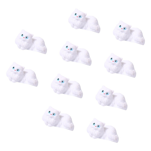 Packung mit 10 niedlichen kleinen-blauäugige Katze